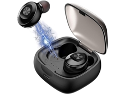 Auriculares In Ear YIZHOOD True Wireless Bluetooth com Cancelamento de ruído Preto