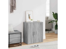 Vidaxl Sapateira 60x35x70 Cm Derivados De Madeira Sonoma Cinza
