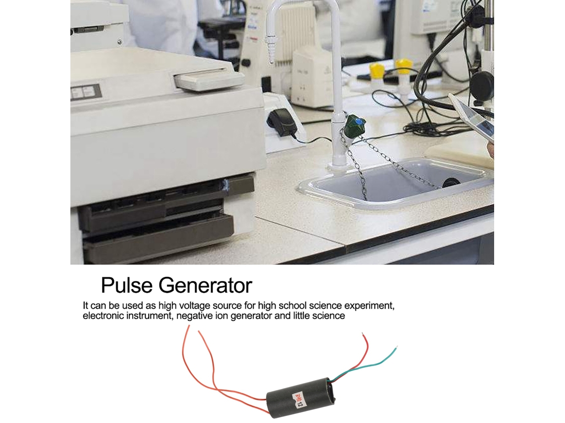 Módulo De Ignição Por Pulso Super Arc Inversor Gerador De Pulso De Alta Tensão Dc 3v-4.8v (forma Redonda)