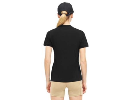 Cuera Short Sleeve Polo Preto XL Mulher