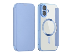 Capa Carteira Magsafe Rfid Para Iphone 17 - Azul