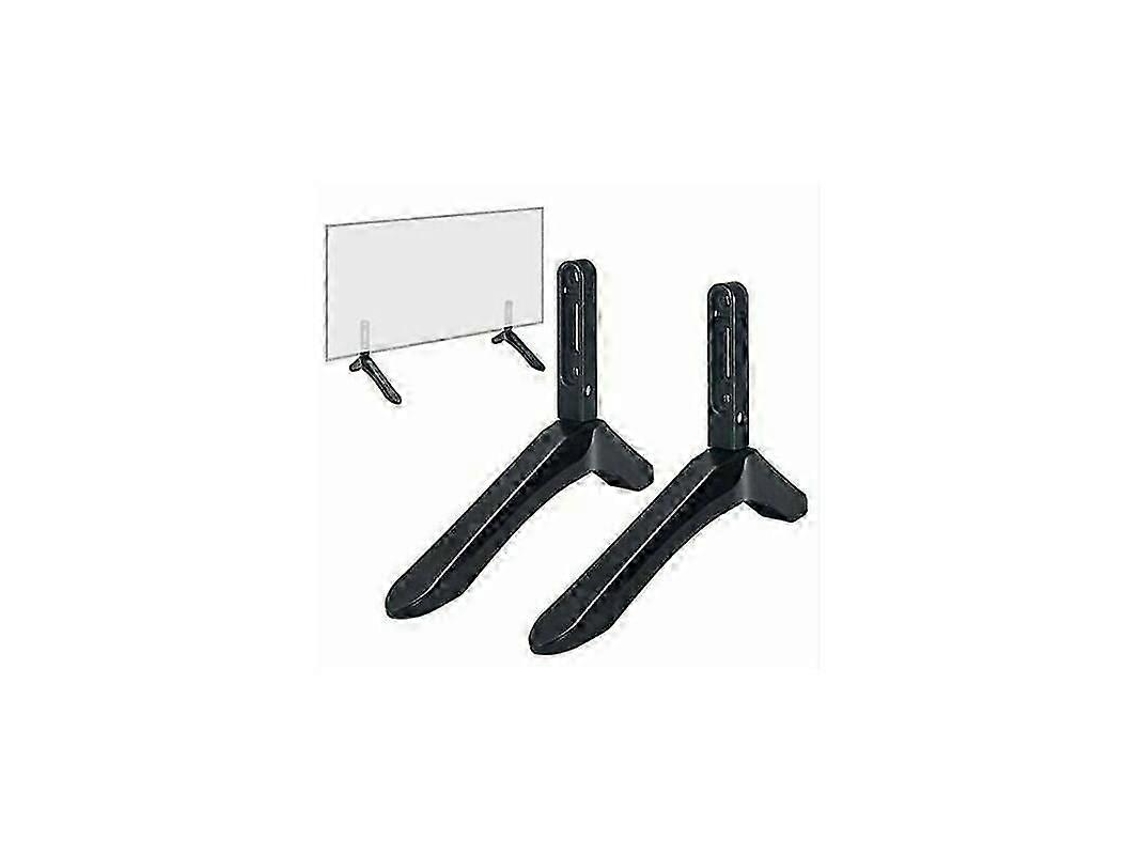 Suporte de Tv Samsung de Fácil Instalação, Universal, com Almofadas Antiderrapantes Super Estáveis ​​para Otimizar Espaço. Cor: Preto. AQUAFORGE