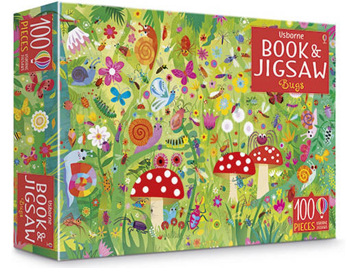 Livro Bugs (Jigsaw & Book) de Kirsteen Robson (Inglês 2018) Worten.pt