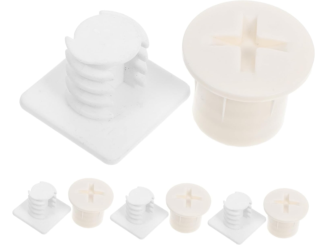 Conjunto de 4 elevadores móveis ajustáveis, altura de elevação 1, 38 cm, elevadores para sofá e computador, blocos.