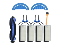 Kit de filtro escova lateral para cocotec conga excelência 1090 peças aspirador pó doméstico ferramenta limpeza vassoura