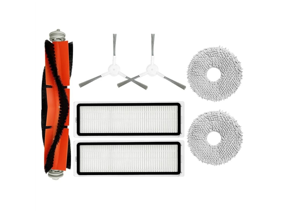 Peças de Reposição para o Aspirador Robô C102cn, Escova Lateral Principal, Filtro Hepa, Pano de Limpeza BRILVIBERA