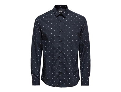 Camisa de Homem ONLYSONS Azul (S)
