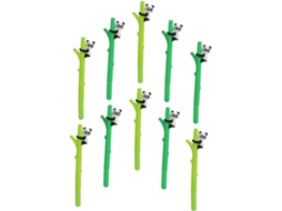 30 Canetas Gel Kawaii Com Desenho De Panda Em Estilo Cartoon Materiais