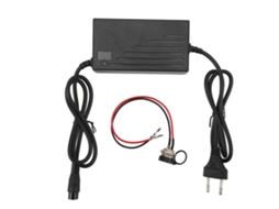 Carregador de bateria universal 2026 29,4 V 1,6 A para bicicletas e scooters elétricas com conector tipo aviação.