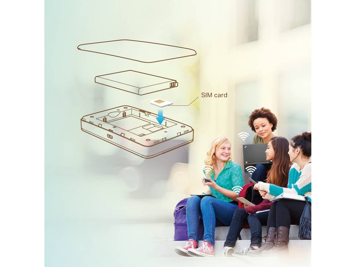 Router TP-LINK M7350 (4G - 150 Mbps)