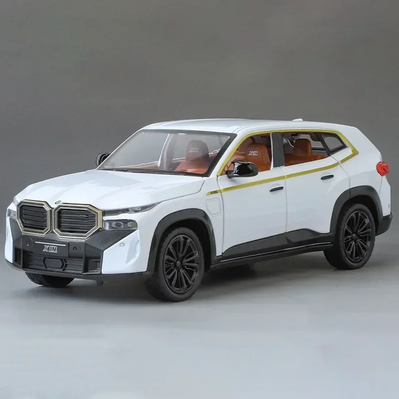 (branco) Miniatura De Carro Xm M4 Em Escala 1:32 - 6 Portas Que Abrem - Efeitos Sonoros E De Luz