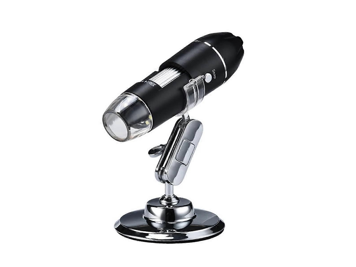 Microscópio Portátil Digital Usb Com Ampliação De 1600x, Lupa De Mão E Câmera Com Sensor.