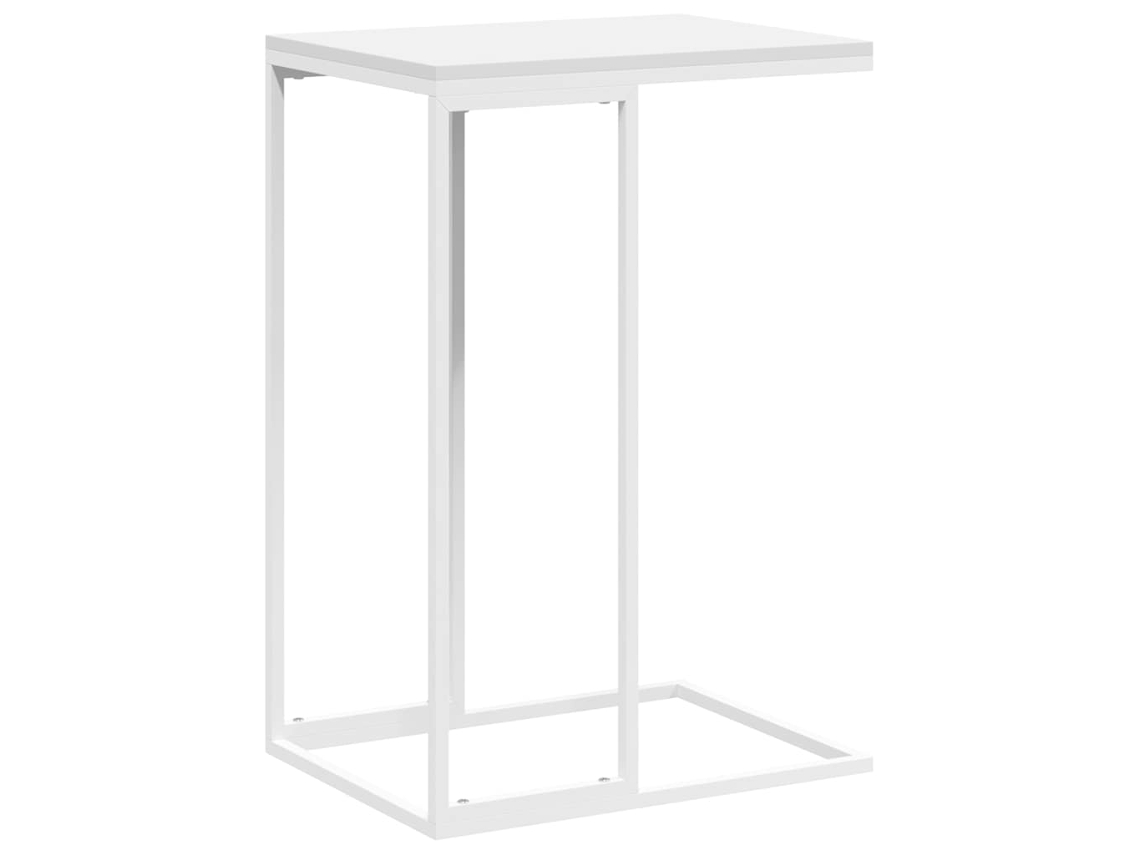 Mesa de centro Madeira Branco MAISON EXCLUSIVE (40x30x59 cm)