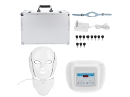 Máscara Facial Com Luz Colorida E Microcorrente Cosmética