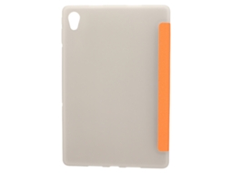 Capinha Protetora De Tablet Em Couro Imitação, Ajustável, Para M40 Air E P30hd Laranja Luz Dourada