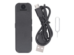 Câmera Portátil Corporal 1080p Hd Wifi Visão Noturna Detecção De Movimento Para Guardas De Segurança