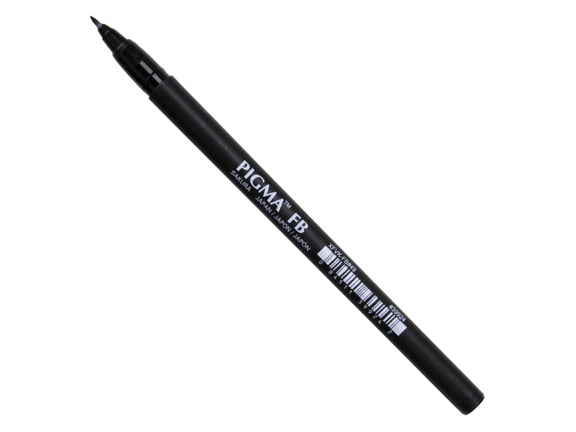 Caneta Pincel SAKURA Pincel Fino