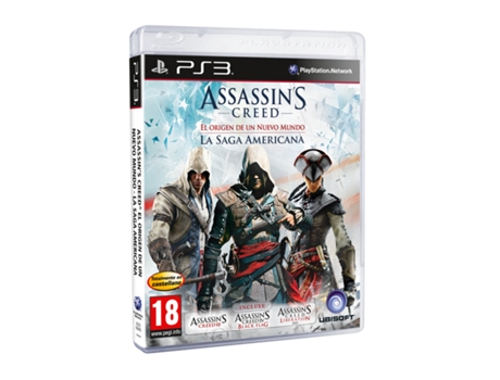 Jogo PS3 Assassin's Creed: Saga Collection — Ação/Aventura / Idade Mínima Recomendada: 18