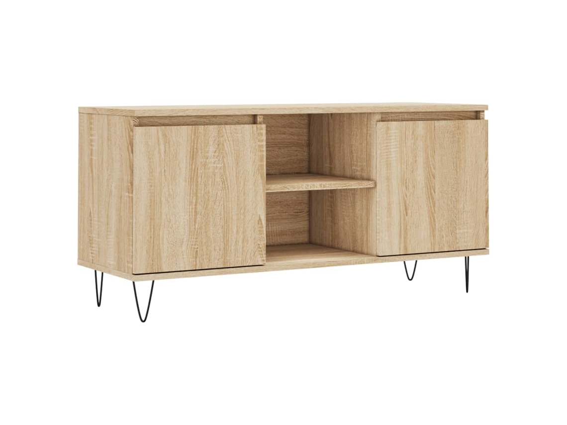 Móvel de Tv Derivados de Madeira Carvalho Sonoma 104x35x50 cm MAISON EXCLUSIVE