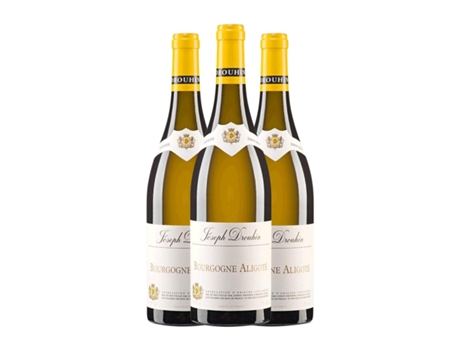 Vinho branco JOSEPH DROUHIN Chardonnay Bourgogne Aligoté (0.75 L - 3 Unidades)