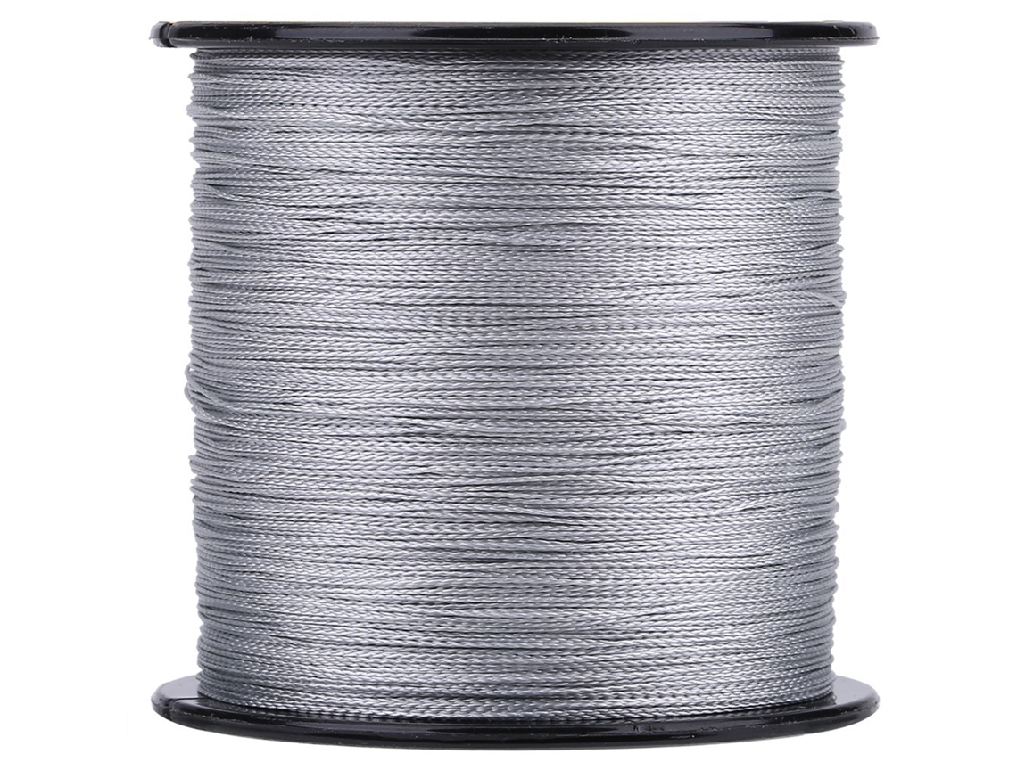 Linha de Pesca Multifilamento 300m 4 Cordões Verde para Mar S/MARCA