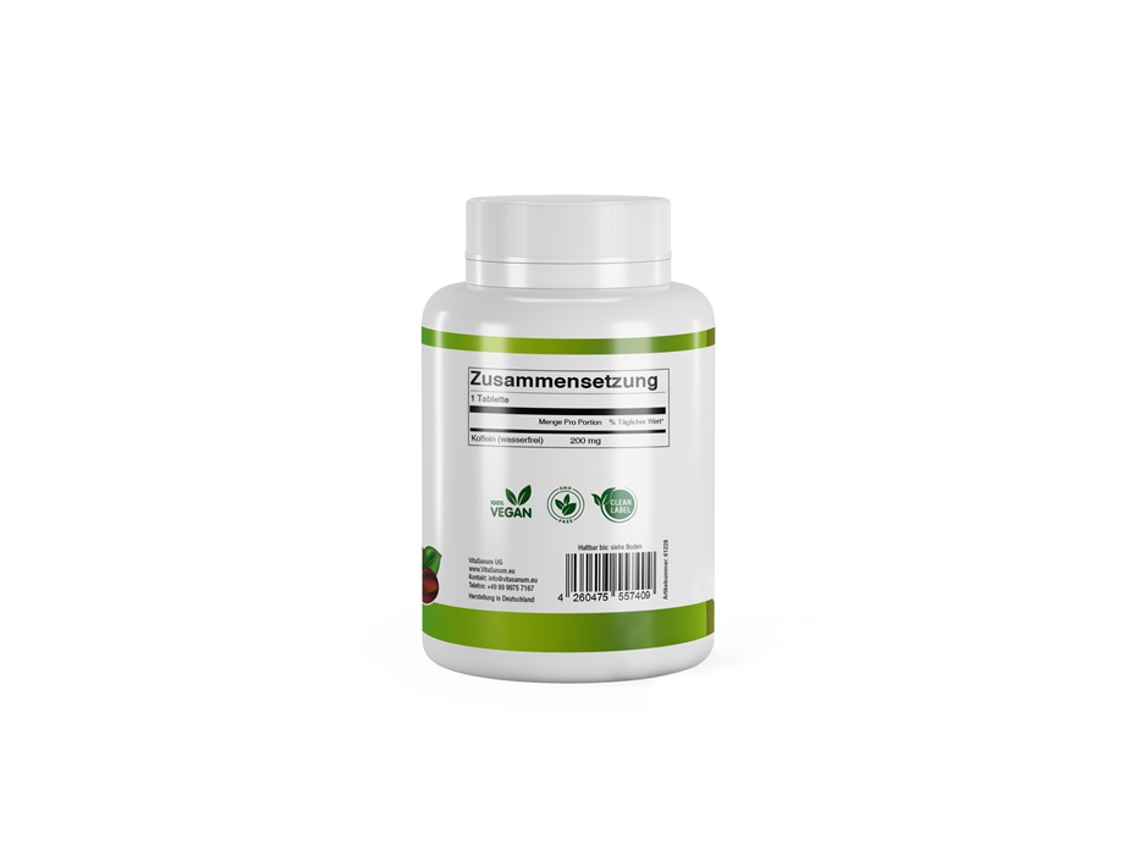 Vitasanum® - Koffein 200 Mg 200 Tabletten