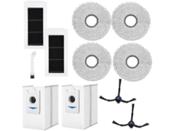 Kit de Acessórios para Aspirador Robô Ecovacs Deebot X5 Omni e Pro 157 BRILVIBERA