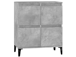Sideboard, Sideboards Vidaxl Cinzeto Madeira Processada (n/a)