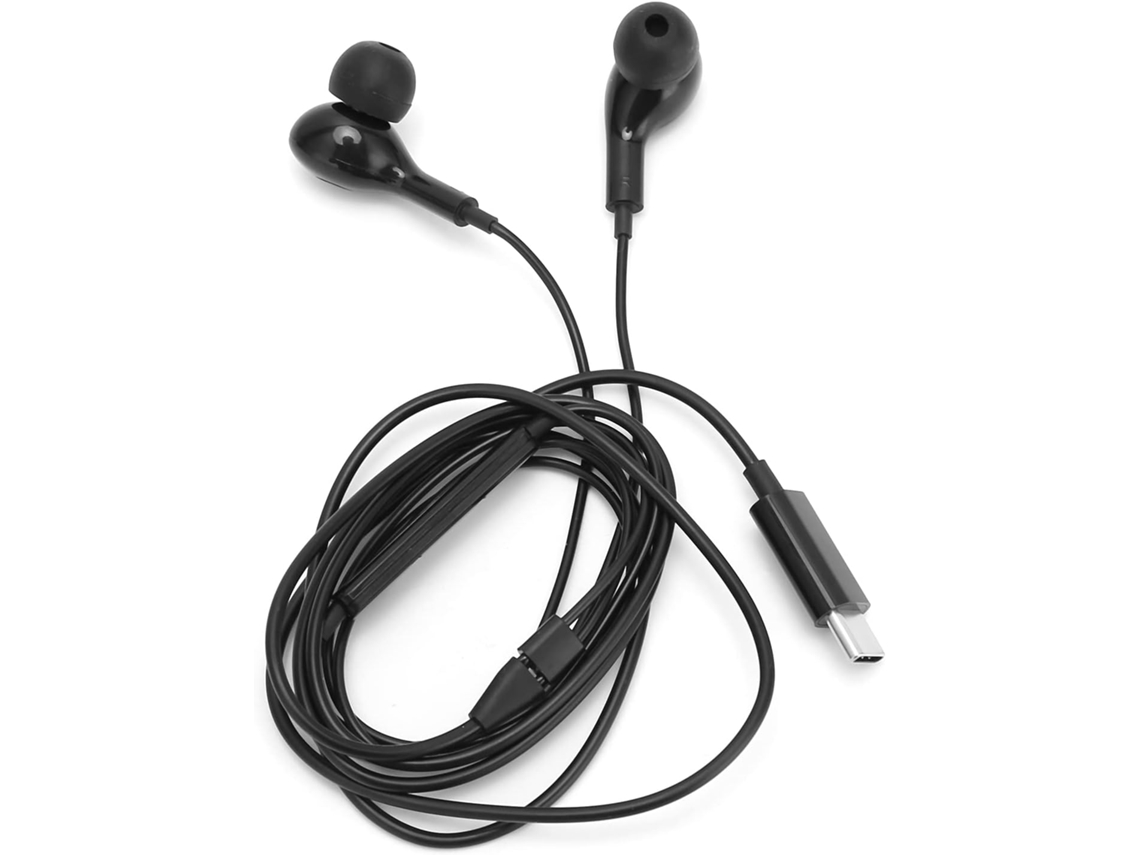 Fones De Ouvido Com Fio Tipo C, Cancelamento Ruído E Controle Volume