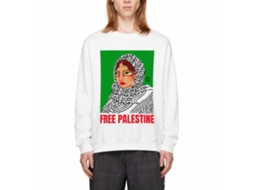 Rockinstone Free_palestine Classic Classic Sweatshirt Unique Designer Style