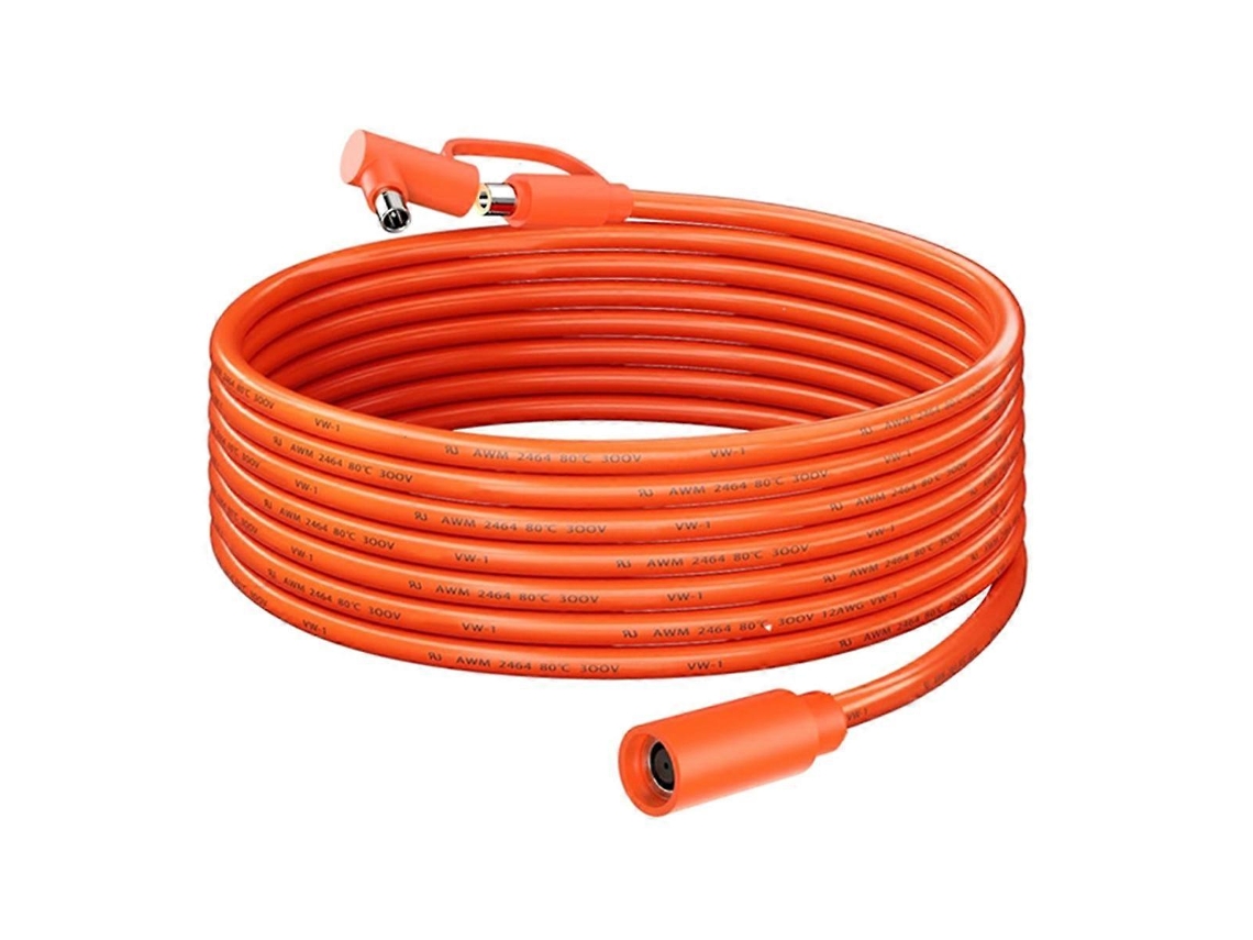 Cabo De Extensão 12awg Para Geradores Solares, Conector Fêmea De 8 Mm Para Macho, Cabo Para Painel Solar Dc7909 Com Dc8020 F Aquaforge