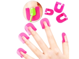 KOFIHETY Parceiro Perfeito Para Esmaltes Protetor De Esmalte, Reutilizável E Durável, Material Macio, Evita Rasgos Nas Unhas, Adapta Se A Vários Tamanhos De U