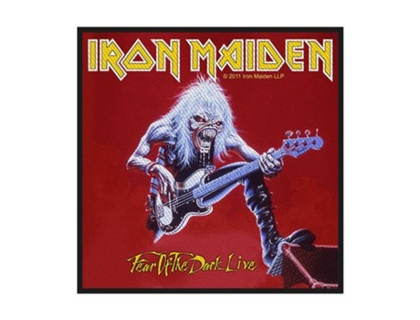 Emblema de Coser ROCK OFF Iron Maiden Fear Of The Dark Live