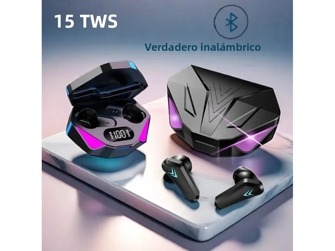 Fones De Ouvido Totalmente Sem Fio, Com Microfone, Baixa Latência, Controle De Volume, Isolamento De Ruído, À Prova D'água E Bluetooth 5.1.