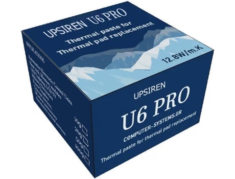 Massa Térmica Upsiren U6 Pro 10G Original Processador Vga Gpu Ic Resfriamento Rápido Substituição de Almofada Térmica,