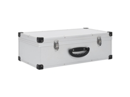 Cd Case, Cd Cases Vidaxl Prateado Madeira (n/a)