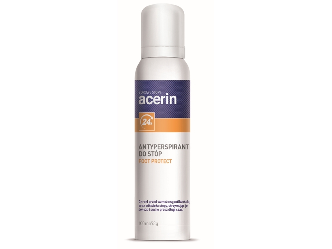 Acerin Foot Protect Antitranspirante Em Spray Para Pés 100 Ml Aflofarm