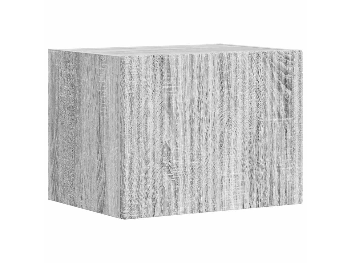 Armário de TV de Parede Cinza Sonoma MAISON EXCLUSIVE (60x31x29.5 cm)