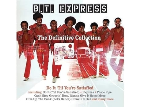BT Express The Definitive Collection Do It Till You're Satisfied 4 CDs 2024 Robinsons Box
