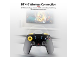 Controle Sem Fio Ipegapg-9116 Bt 4.0 Para Smartphone Android E Computador Windows Pc