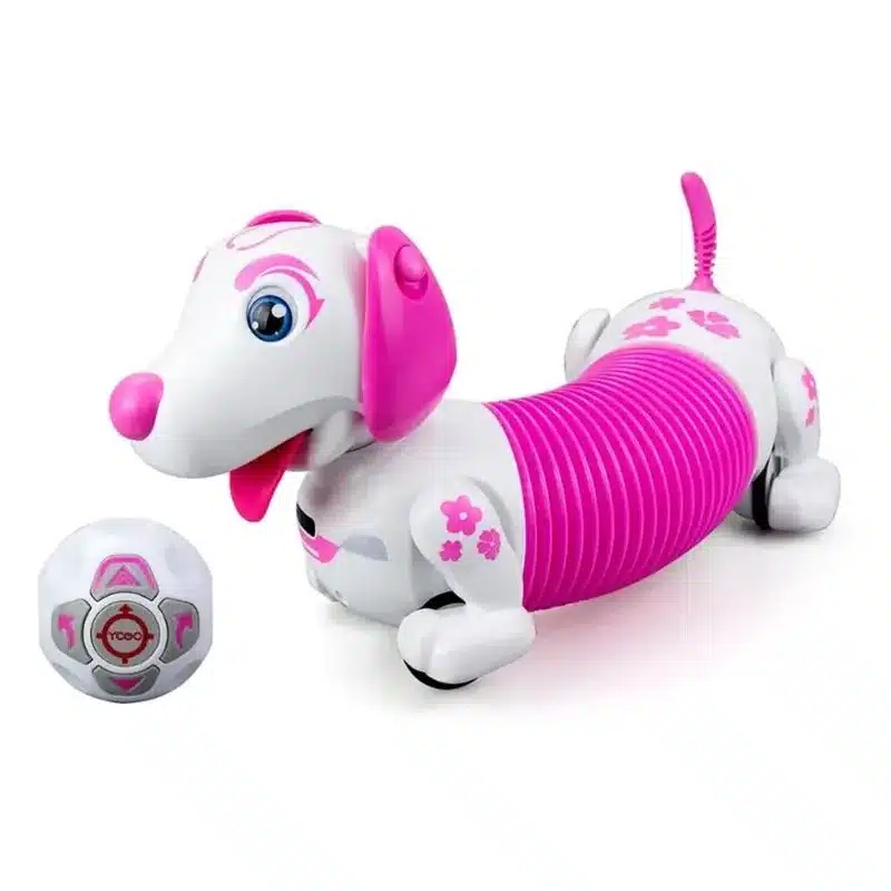 Robo Dash Perro Salchicha Rosa Robotico Interactivo 62008740 Rosa Bizakmás De 5 Años