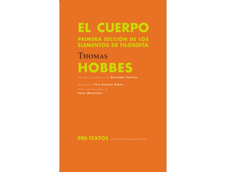 Livro El Cuerpo de Thomas Hobbes (Español)
