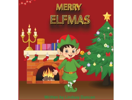 Livro Merry Elfmas de Lindsay Duncan (Inglês)