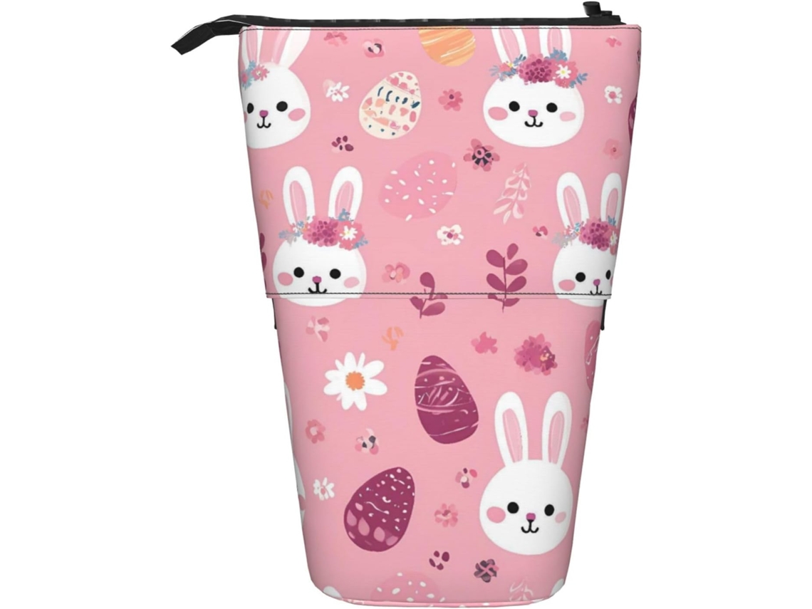 Case Trousse Crayons Télescopique Easter Flower Ethnic Florals Boite Crayon Fournitures Peil