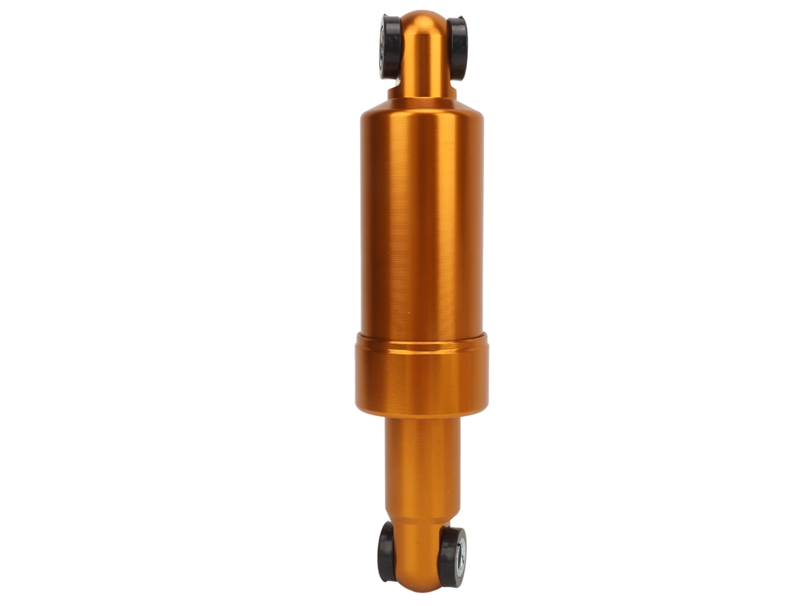Amortecedor Traseiro S/MARCA, 150mm, 750lb, alumínio, fácil instalação, dourado