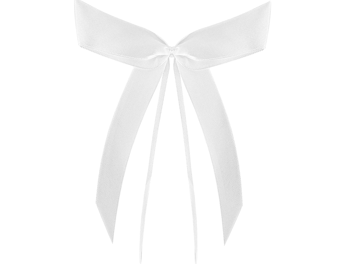 Laços para carro de casamento e Natal pack com 50 peças decoração festiva e elegante LAXISCREED