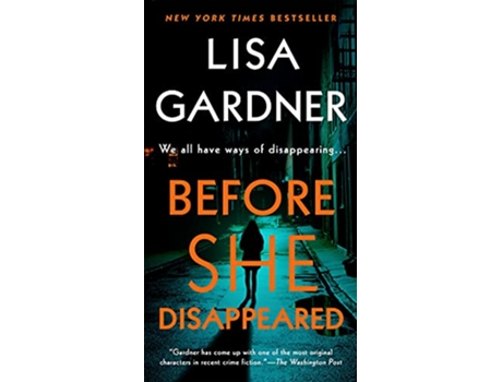 Livro Before She Disappeared de Lisa Gardner (Inglês)
