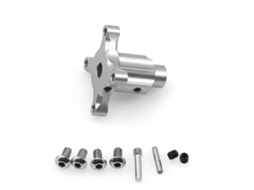 Mali eixo Reto de Trava Diferencial Metal para Carros Rc Arrma Kraton Senton Talion Typhon Outcast 1:8 Prata