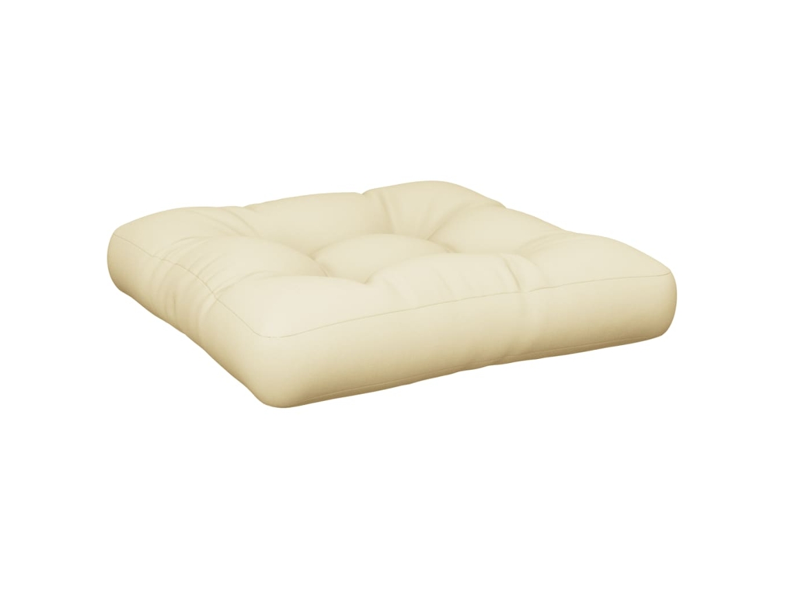 Pallet Cushion, Pallet Cushions Vidaxl Creme Poliéster (n/a)