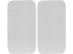 Conjunto De 20 Placas Metálicas Autoadesivas Para Celulares, Com Ímãs Quadrados Para Suportes Veiculares.